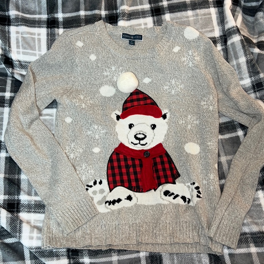 Karen Scott Small Holiday Sweater